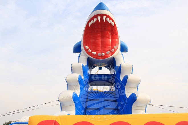 庆城鲨鱼水滑梯